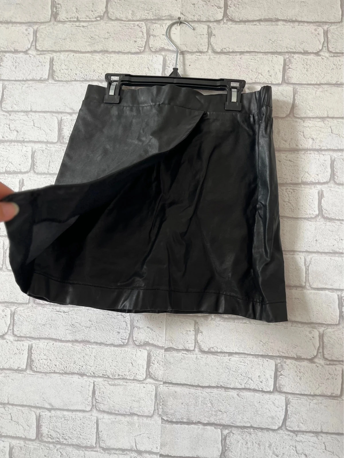Authentic semi-leather wallet skirt – Size 36 – Very good condition – photo 2